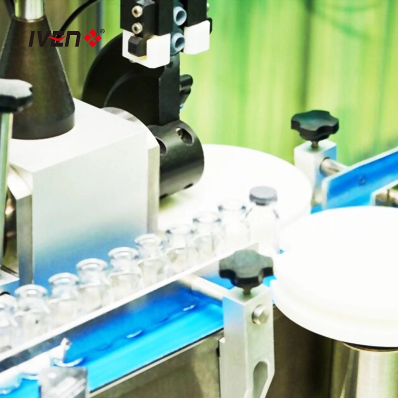 Automatic Pharmaceutical Glass Vial Liquid Powder Filling Sealing and Capping Machine