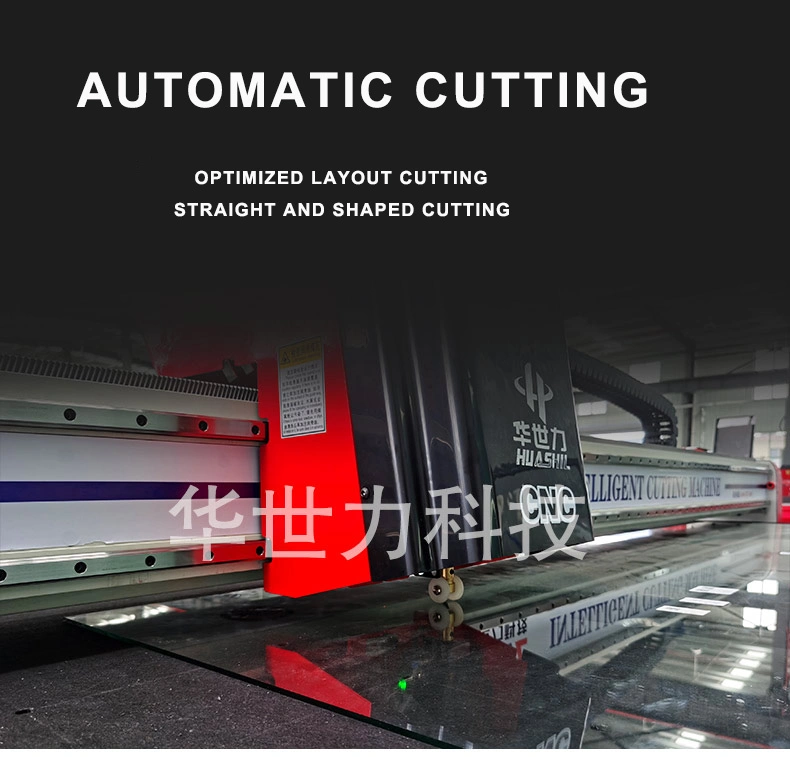CNC Automatic Glass Cutting Machine+Hsl-Bpt3826 Glass Breaking Table