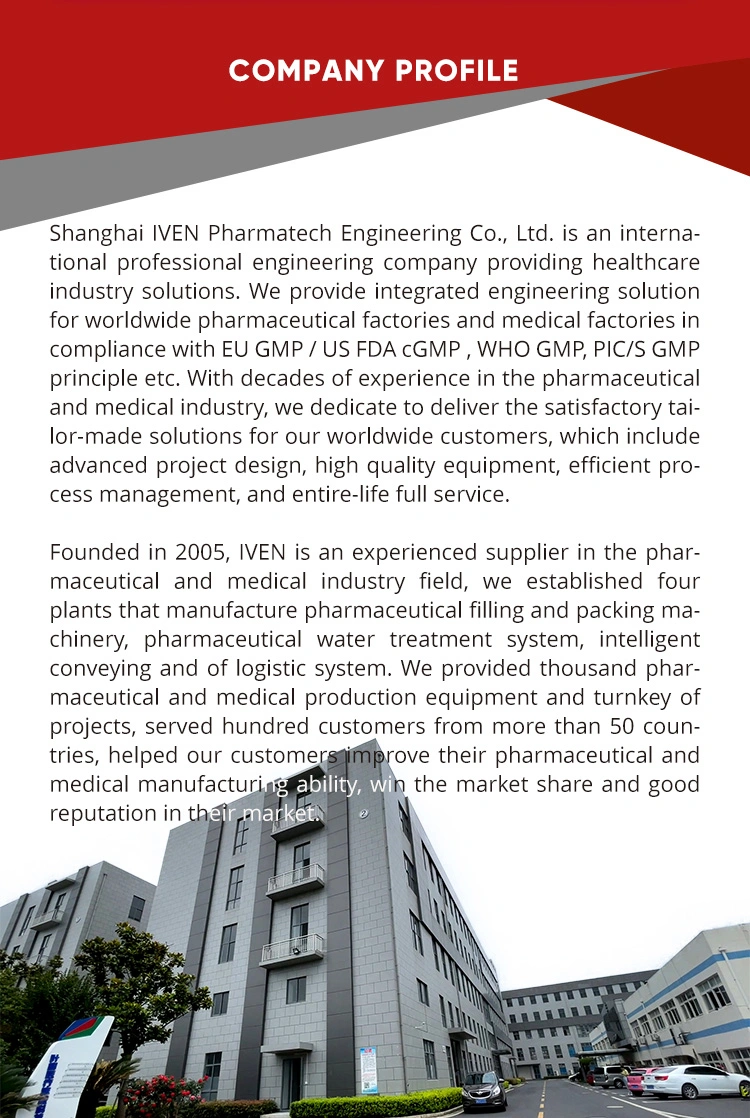Stable Performance Pharmaceutical Glass /Plastic Vial Liquid Powder Filling Capping Sealing Production Line Automatic Vial Turnkey Plant Vial Making Machine