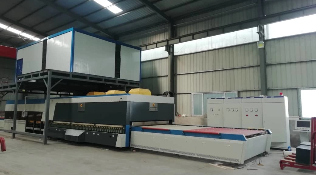 Forced Convection Flat Glass Tempering Furnace Machine in Architectural Toughened Plant Processing Safety Tempered Glass Making Machine