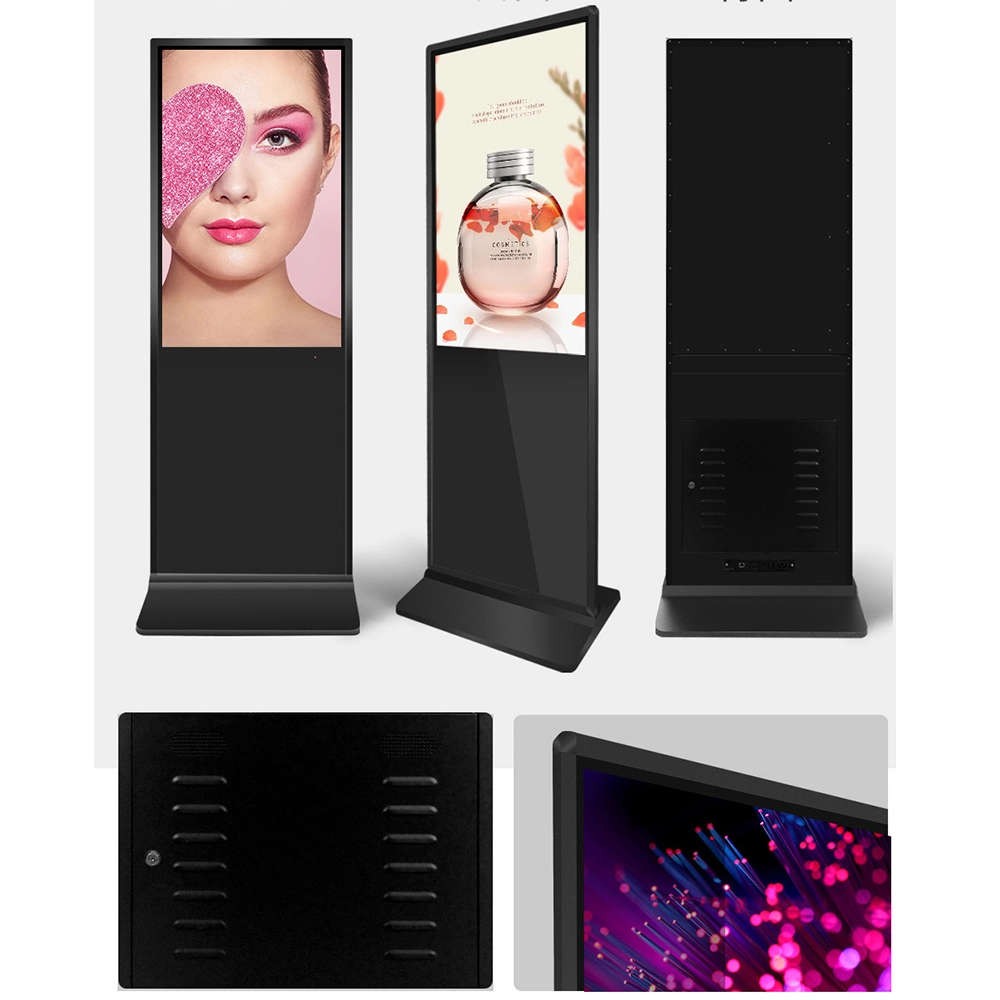 High Quality Standalone Metal Case Interactive Touch Screen Multimedia Advertising Kiosk Machine