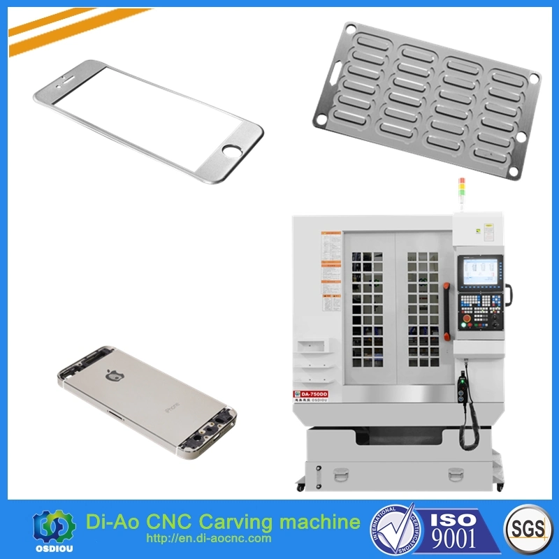 High Precision Double Spindles CNC Making Machine with Knife Magazine for Mobile Phone Tempered Glass