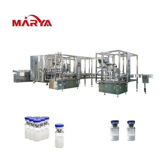 Automatic Pharmaceutical Glass Vial Liquid Powder Filling Sealing and ...