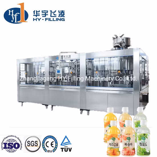 Aluminum Slim Tin Pet Can Glass Pet Bottle Fruit Juice Milk Tea Dairy Drink Carbonated Soft CSD Filling Canning Sealing Line Drinking Water Bottling Machine