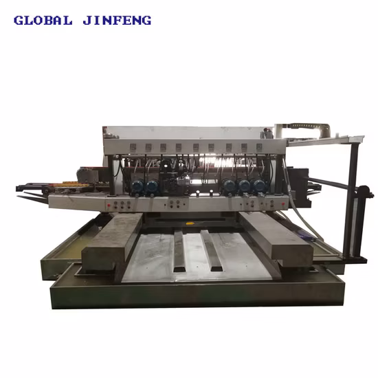 Glass Straight Line Double Edger Grinding and Polishing Processing Machine with Ce Certificate (Jfsz-4200)
